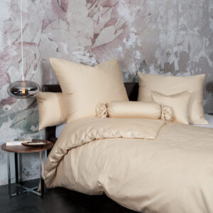 Janine Mako-Satin Bettwäsche COLORS 31001 UNI 29 sand