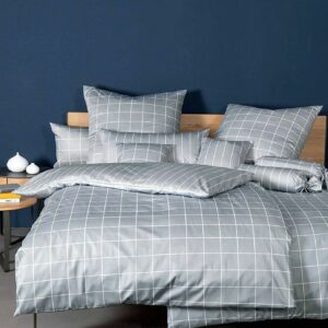 Janine Mako-Satin Bettwäsche modernclassic 39025 28 Platin