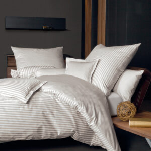 Janine Mako-Satin Bettwäsche modernclassic 3912 37 naturell